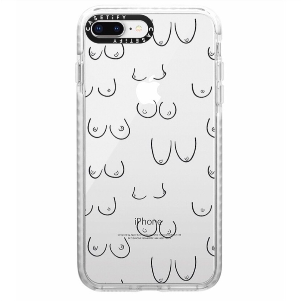 Casetify iPhone 7Plus Boob Impact Case